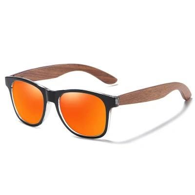 Maysun Hot Selling Vintage Custom OEM Wood Frame Promotional Sunglasses