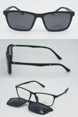 New Model Magnetic Multicolor Lens Clip-on Frame Tortoiseshell Sunglasses Magnet for Men