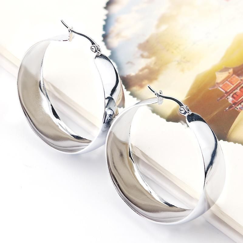 Manufacturer Custom Fashion Jewelry High Quality Earring Waterproof New Arrivals 2022 Woman Stainless Steel Earings Hooks