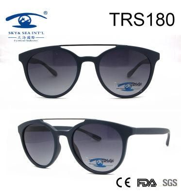 Fashion Design Hot Sale Classical Frame Tr90 Sunglasses (TRS180)