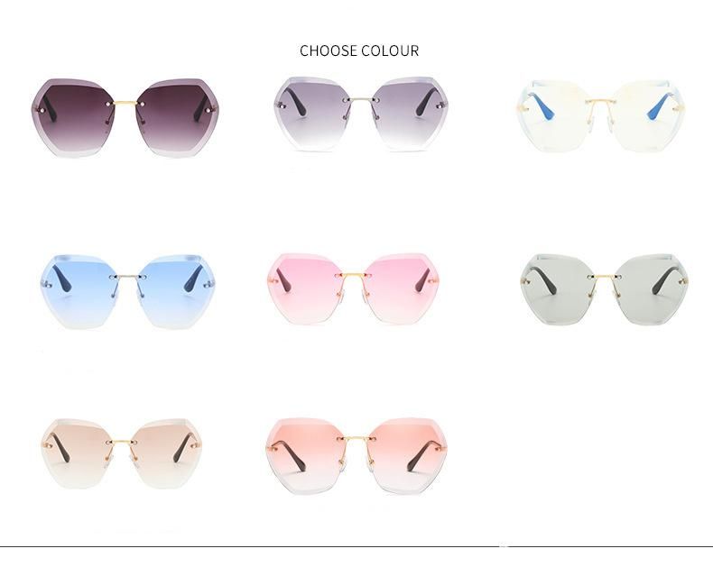 Fashion Style Diamond Trim Sunglasses Ready to Ship