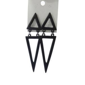 Jewelry Black Plated Drop Earrings for Girls Fashion Jewelry