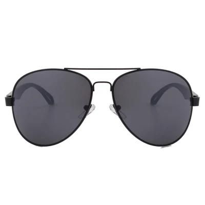 2018 Metal Classical Sunglasses with PC Temples