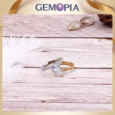 18K Gold Diamond Rings Jewelry 925 Silver Jewelry