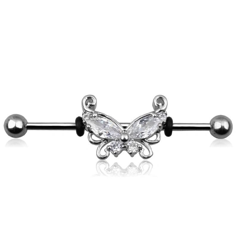 New 316L Surgical Steel Industrial Barbell Body Piercing Jewelry