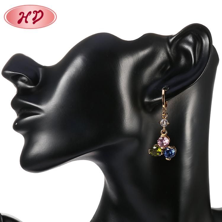 Costume Imitation Fashion Women 18K Gold Plated Ring Bracelet Charm Jewelry with Earring, Pendant, Necklace Sets Jewelry