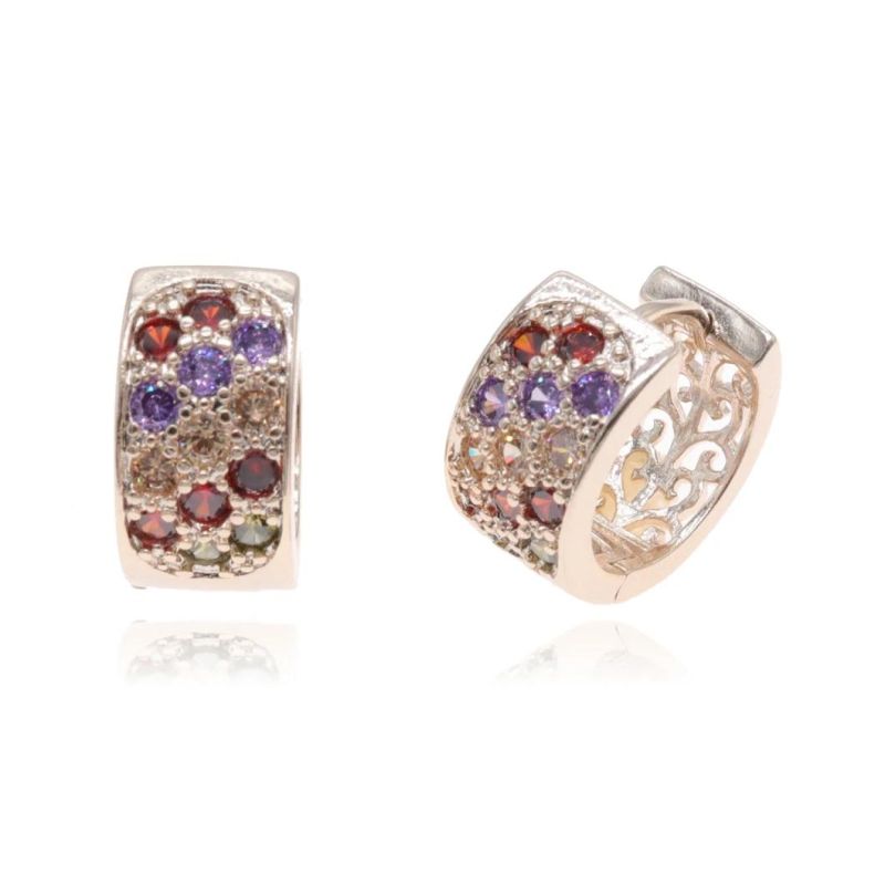 Wholesale Fashion Zircon Women′ S Premium Jewelry Earrings