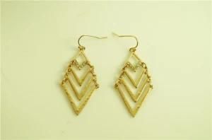 Openwork Alloy Earring