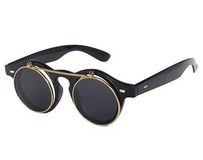 Stock! ! ! Wholesale Steam Punk Sunglasses Custom Logo Cheap Glasse