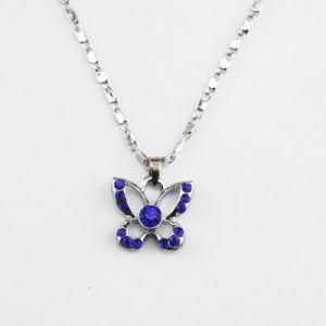 Royal Blue Stone Butterfly Pendant (SPE)