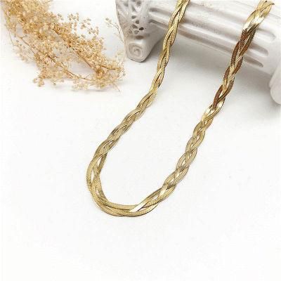 Manufacturer Custom High Quality Stainless Steel Jewelry Women Necklace 18K Gold Fashion jewellery