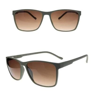 Square Frame Plastic Fish Men Sunglasses