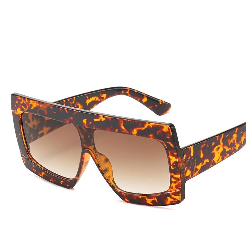 2020 No MOQ Oversized UV400 Fashion Sunglasses