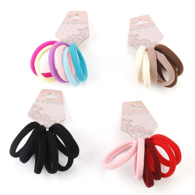 Knit Elastic Hair Rope Band for Women