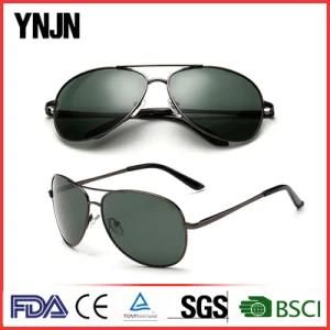 Hot Sale Ynjn Classic Metal Ce UV400 Polarized Sunglasses (YJ-A1031)