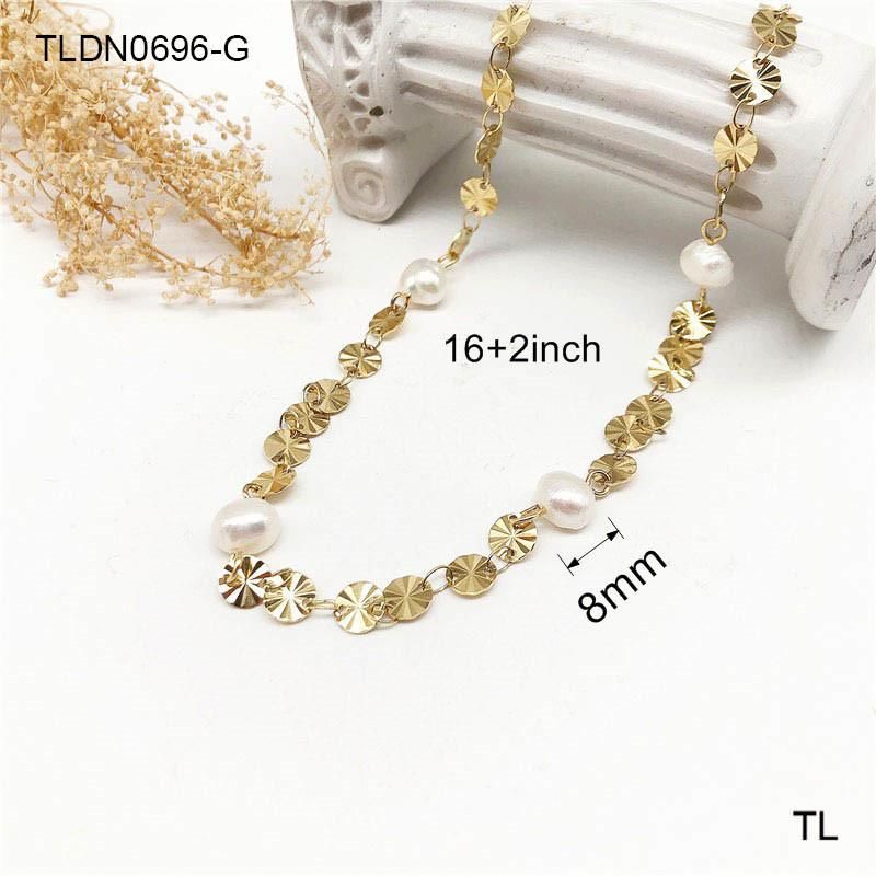 Manufacturer Custom High Quality Fashion Necklace, New Arrivals Chain for Girls Necklace, Stainless Steel 14K18K Necklace