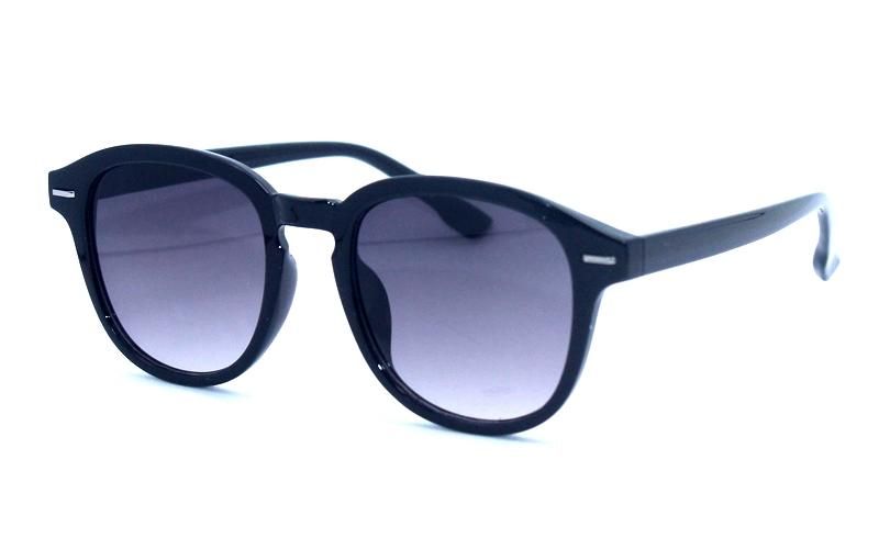 Unisex Plastic Medium Rounded Rectangular Hipster Frame Polarized Sunglasses