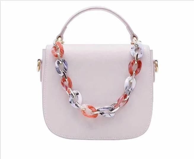 21.5*30mm New Pure Color Design Series Ornament Chain Plastic Chain Bag Accessories (YF303-19)