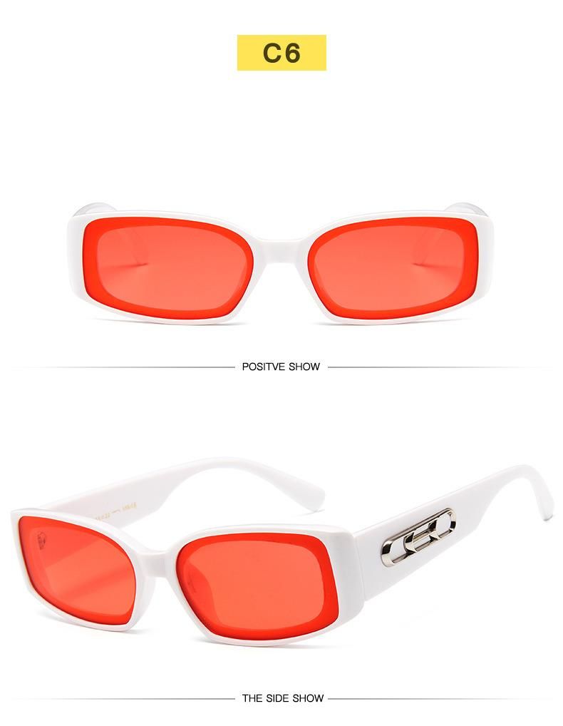 2020 Occident Style Retro Square Wide-Leg Sunglasses