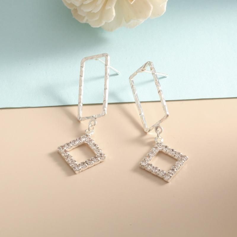 New Design Silver Women Fashion Earrings