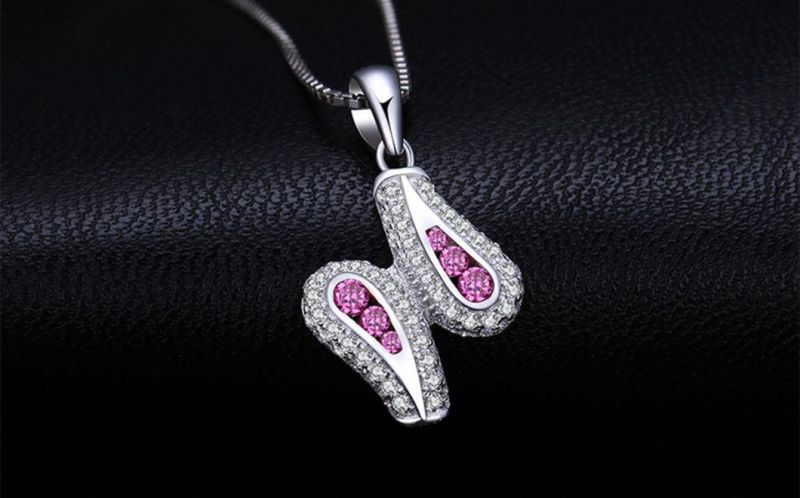 S925 Simple Red Corundum Earrings European Creative Earrings Fresh and Elegant Female