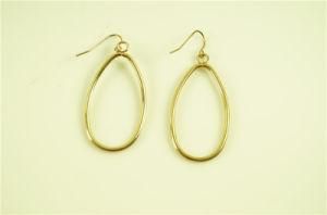 Alloy Textured Earring with French Wire