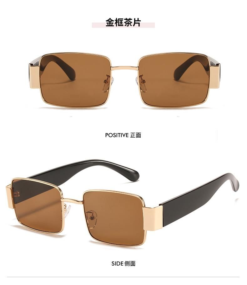 Sunglasses Korean Version of The Trendy Net Red Style Bungee Glasses Square Sunglasses Female Ins Big Face Glasses