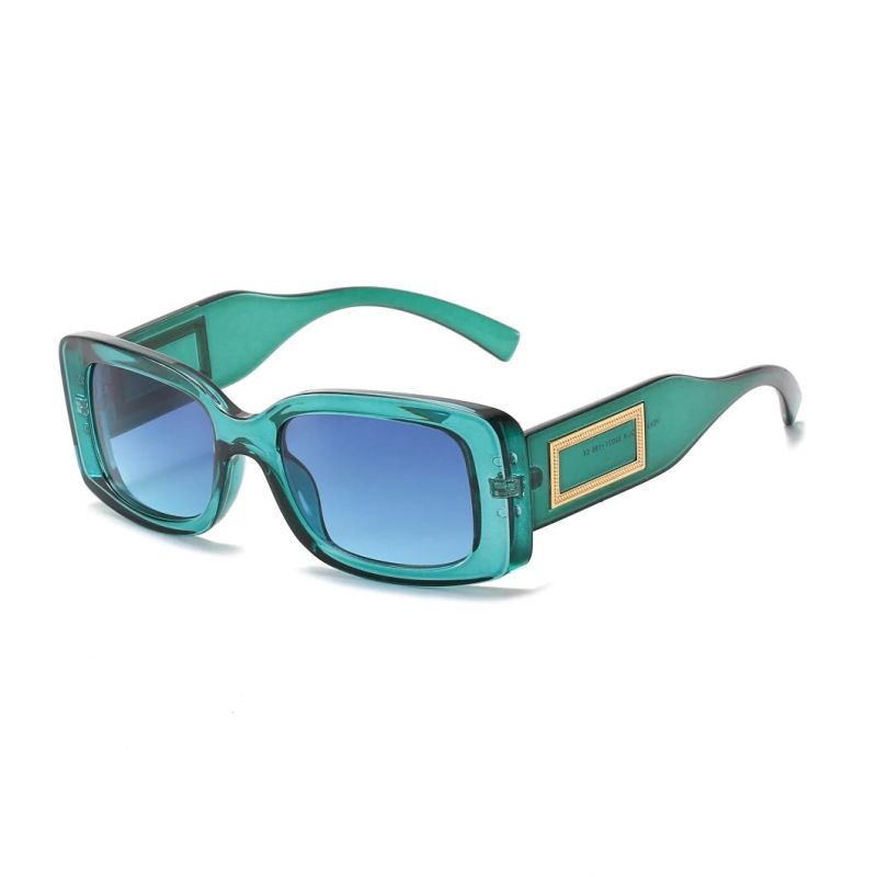 2020 Ready Made Square Colorful Fashion Sunglasses