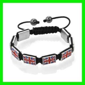 Flag Shamballa Bracelets