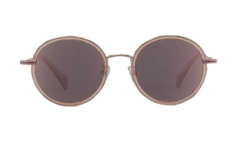 2022 UV400 Round Shape Sunglasses Retro Classic Fashion Plastic Injection Sunglasses for Women