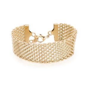 Fashion Adjustable Women Jewelry Watch Band Stainless Steel Mesh Bracelet