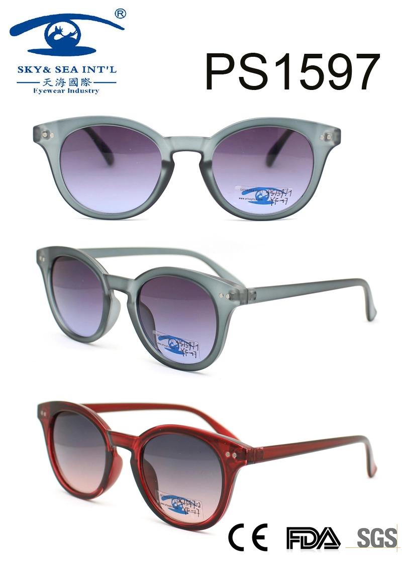 Hot Sale Round Shape Fashion Sunglasses (PS1597)