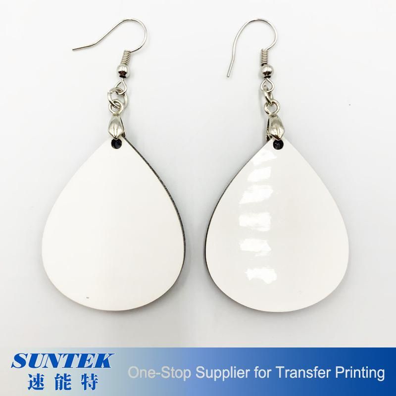 Sublimation Blank Drop Wood Earrings