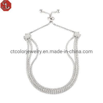Fashion 925 Sterling sliver jewelry white collection bracelet for women