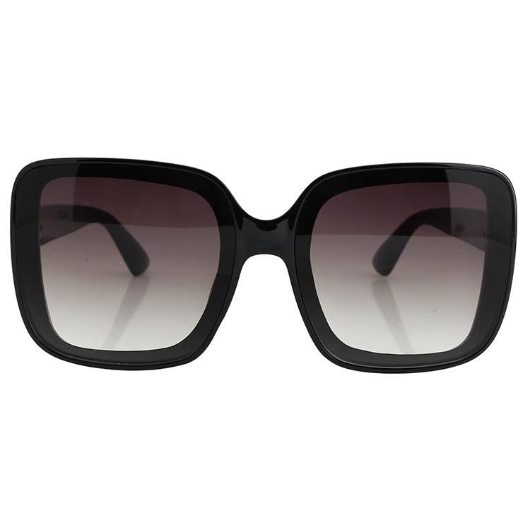 2022 Oversized Big Shape Black Fashion Sunglasses