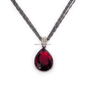 Fashion Jewelry/Jewellery -Shining Crystal Necklaces (HN1A644)