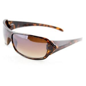 Crystal Brown Tortoise Polarized Fashion Sports Sunglasses for Women (91001)