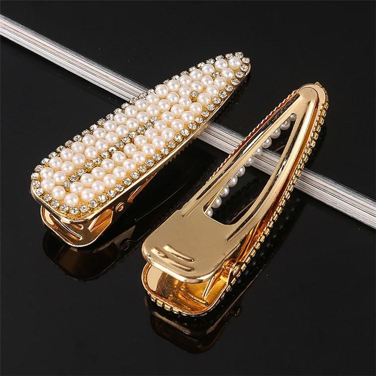 Fashion New Alloy Full of Diamonds Duckbill Clip Jewelry