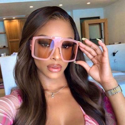 Bigger Oversized Frame Women Trendy Shades Sunglasses