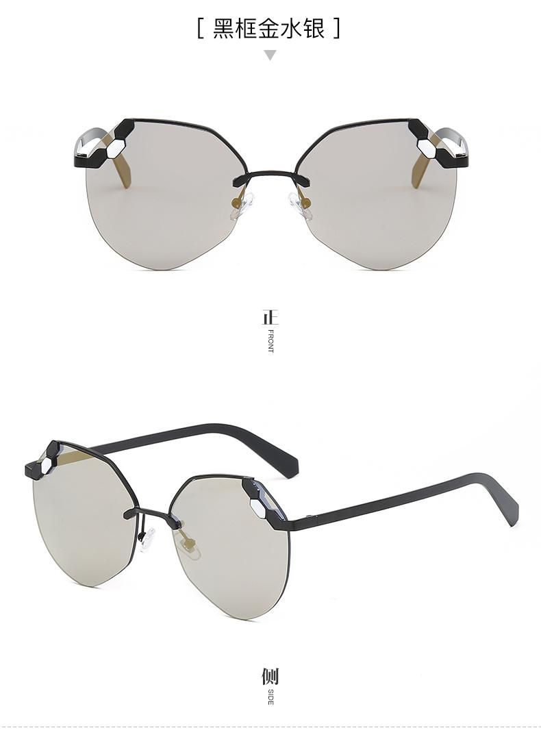 Eyewear New Trendy Custom Logo Women Oversized Shades Sunglasses Fashion Square Sun Glasses