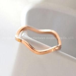 Rose Gold Plated Fashion Ring Hardware Fashion Jewelry