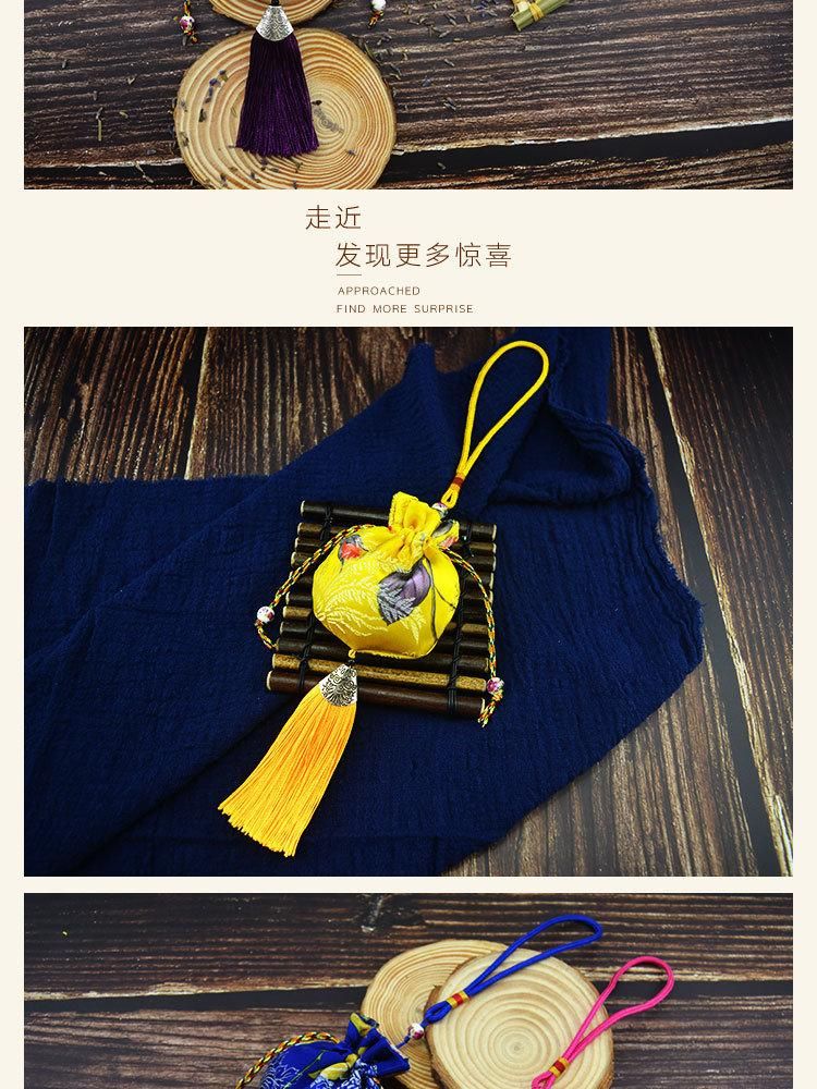 Chinese Sachet Car Hanging Ornaments Hand-Held Tassel Sachet