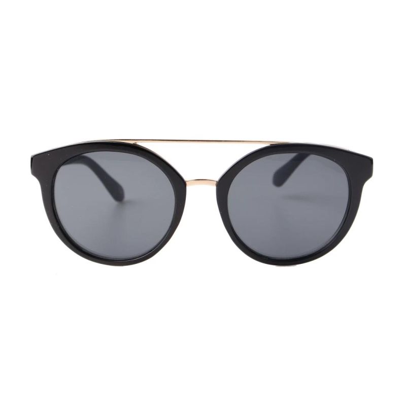 2018 Hot Selling Tortoise Sunglasses with Metal Decoration
