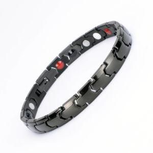 Stainless Steel 4 in 1 Health Care Bio Scalar Quantum Power Energy Bracelet for Lovers