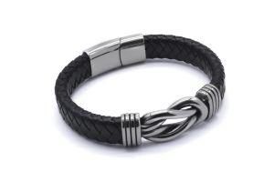 Good Quality Jewelry Twist Strap Bracelet in Stainless Steel