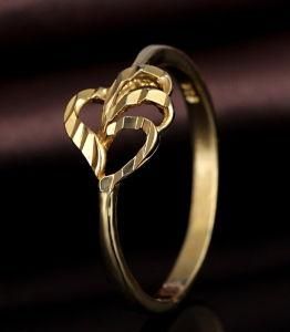 Heart Shape Brass Dubai Ring Designs Hot Sale
