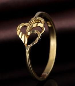 Heart Shape Brass Dubai Ring Designs Hot Sale