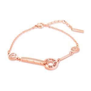Fashion Women Clock Ziron &#160; Jewelry Adjustable Stainless Steel &#160; Bracelet