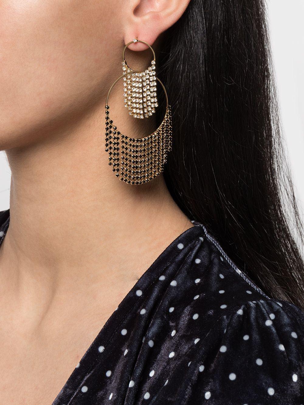 European and American Vintage Claw Chain Tassel Earrings Earrings Jewelry