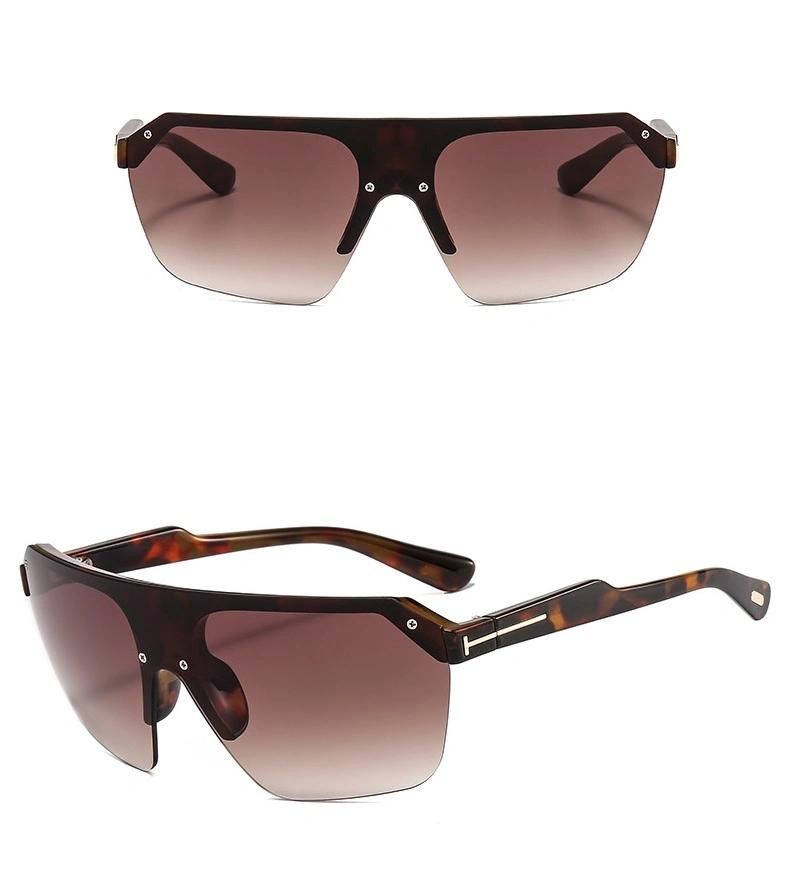 Hot Selling T-Shaped Retro Big Frame Sunglasses